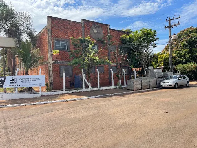 Fachada da D'Camargo Blocos de Concreto e Paver em Ourinhos